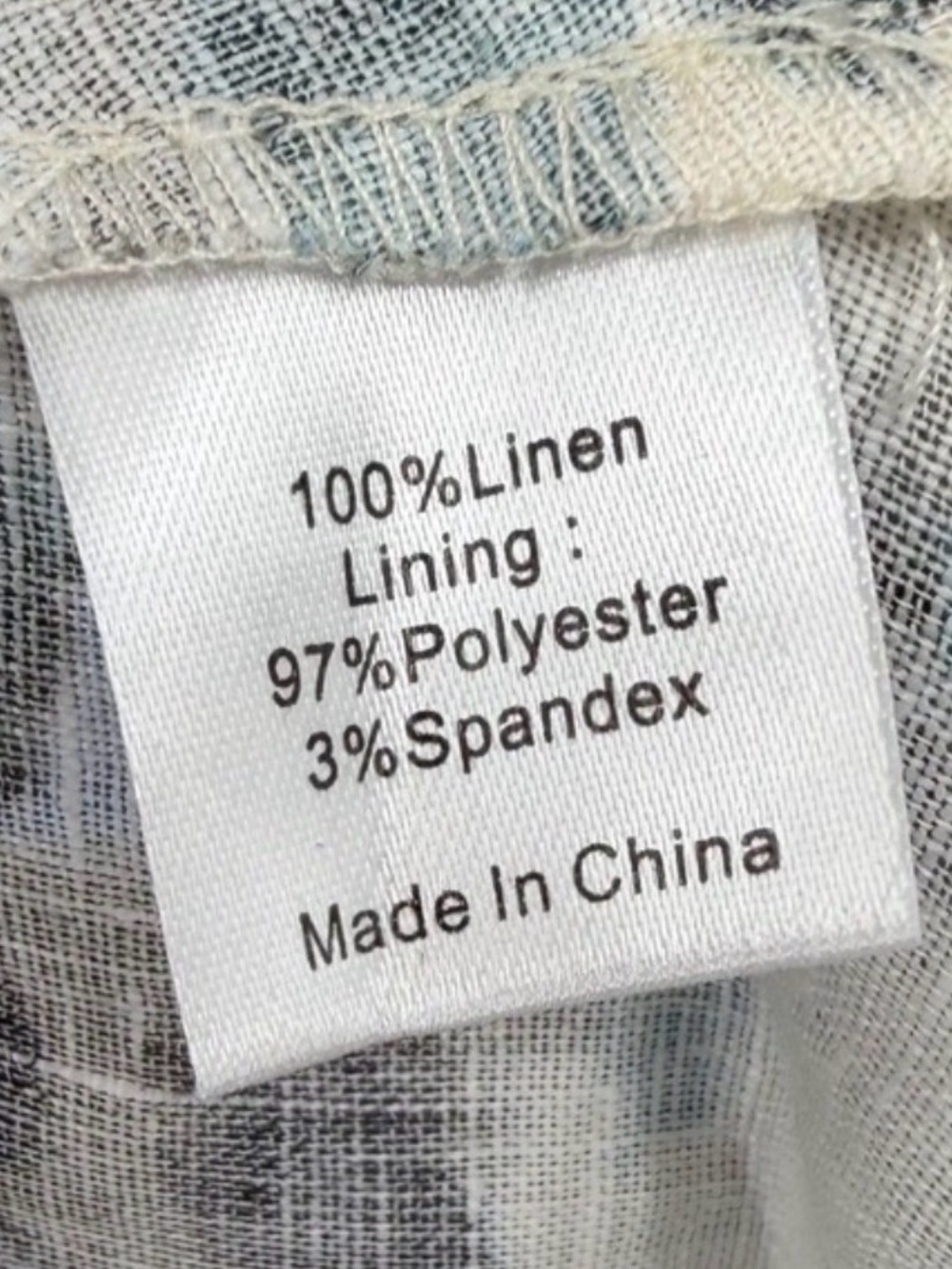 TUCKERNUCK - Budding Bluebell Hadley
Linen Dress, Medium - Picture 7 of 9